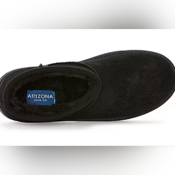 Women’s Slater Flat Heel Winter Boots Arizona Jean Co Black New - Picture 2 of 10